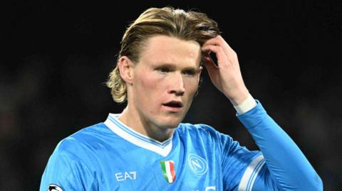 Napoli midfielder Scott McTominay