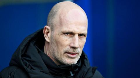 Rangers Manager Philippe Clement during a Premiership match between Rangers and St Mirren at Ibrox Stadium