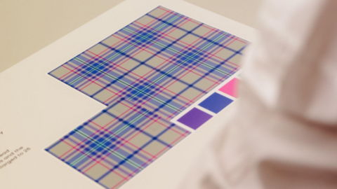 Glasgow 2026 tartan.