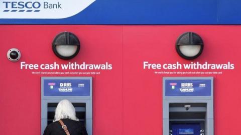 Tesco Bank cashpoints