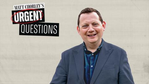 Matt Chorley Podcast Artwork. Urgent Questions