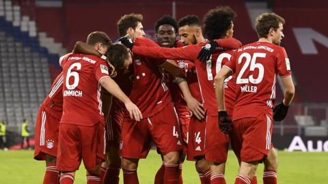 Bayern Munich celebrate