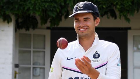 Batter Max Holden has signed a contract extension with Middlesex that keeps him at the club until 'at least' the end of the 2025 season