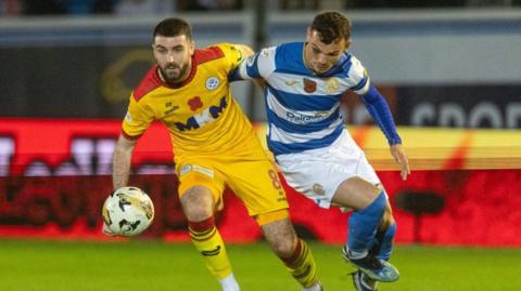 Morton and Ayr United shared the points at Cappielow