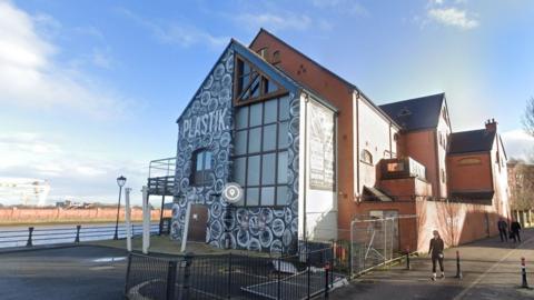 The former Edge nightclub building on Laganbank Road