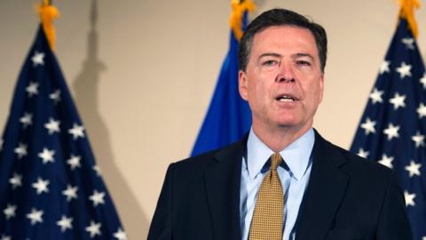 Mr Comey said Mrs Clinton and her staff were "extremely careless" with classified materials