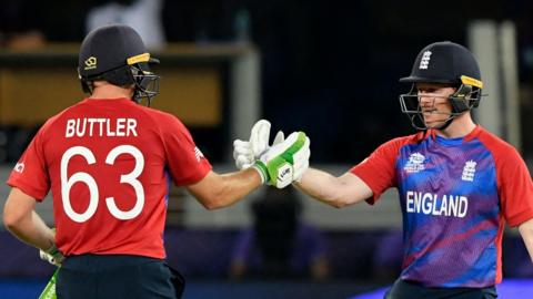 Jos Buttler and Eoin Morgan