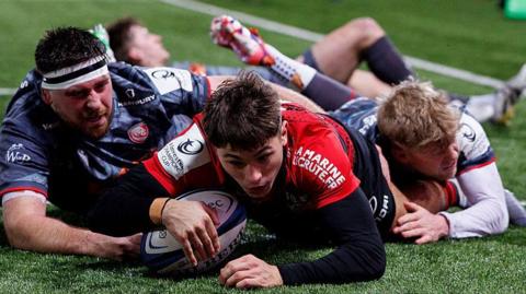 Matthis Ferthe scores for Toulouse
