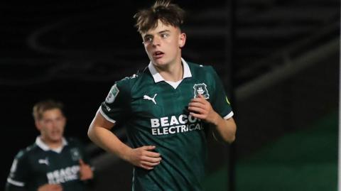 Tegan Finn in action for Plymouth Argyle