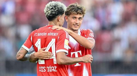 Luis Diaz and Tom Bischof