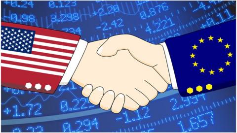 EU-US handshake