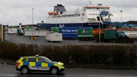 Larne port