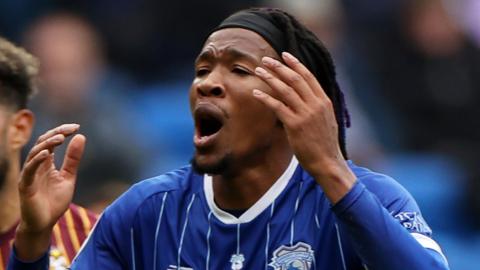 Gabriel Osho shouts in anguish