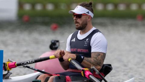 British rower Benjamin Pritchard