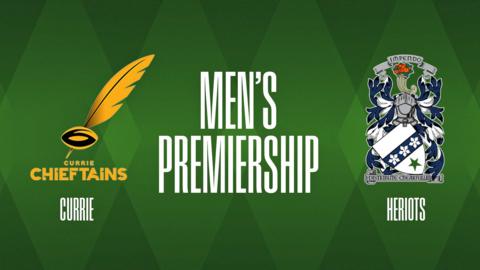 Currie Chieftans v Heriot's Rugby Men