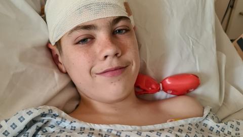 Kane after operation