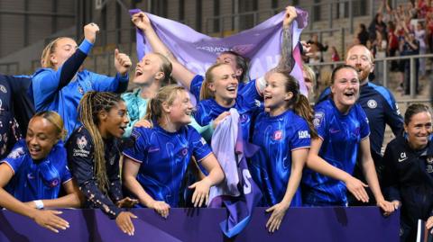 Chelsea celebrate