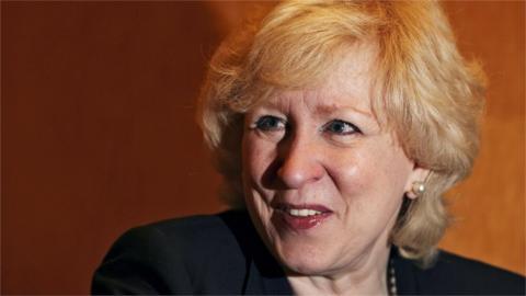 Former Canadian Prime Minister Kim Campbell