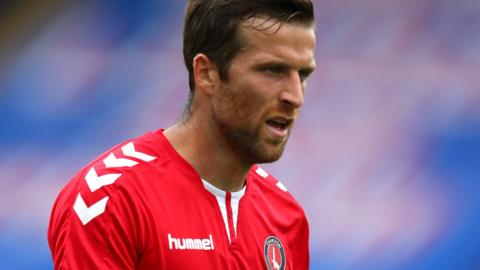 Adam Matthews in action for Charlton