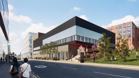 Artists' impression of the new building