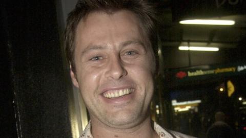 Joel McIlroy at a movie premiere in Sydney in 2003