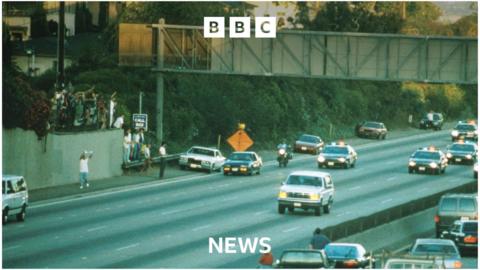 Reporting on that famous OJ Simpson car chase
