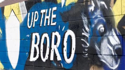 Nuneaton Borough mural