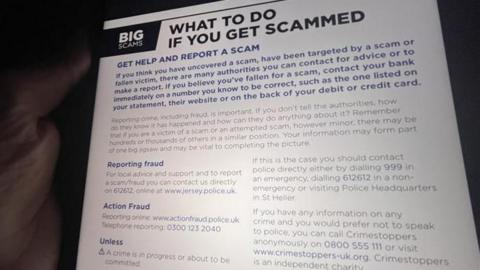 Web page on a tablet. WHAT TO DO IF YOU GET SCAMMED
GET HELP AND REPORT A SCAM