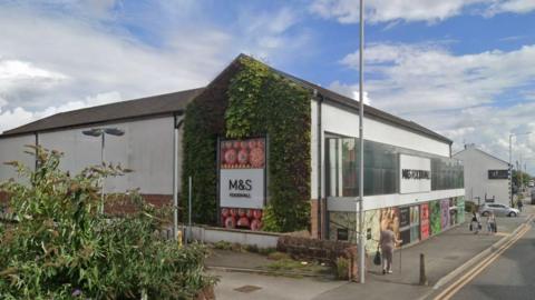 Street view of Marks & Spencer on Telegraph Road