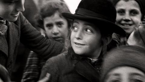 Jewish school children, Mukachevo, Ukraine, c. 1935-38.