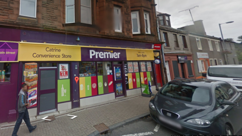 Catrine store worker attacked