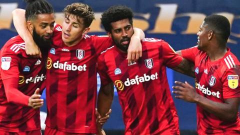 Fulham celebrate