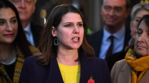 Lib Dem leader Jo Swinson