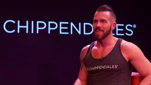 Chippendales dance captain Ryan Kelsey