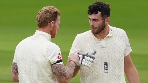 Ben Stokes and Dom Sibley