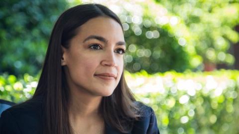 Alexandria Ocasio-Cortez, file picture 14 June 2020