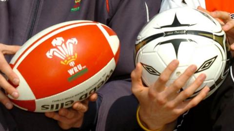 Welsh rugby and football