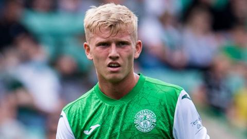 Hibernian defender Josh Doig