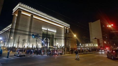 Temple of the Universal Church of the Kingdom of God in Sao Paulo. 2014