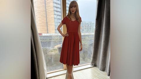 Taylor Swift cardboard cut-out