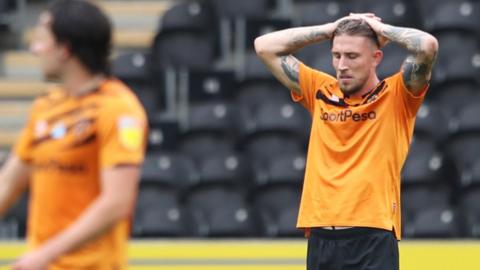 Hull players dejected