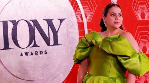 Beanie Feldstein at the Tony Awards