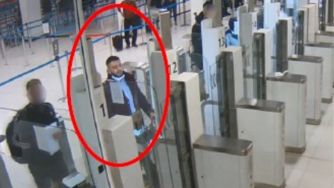 CCTV image of Mohammed Uzair Rashid