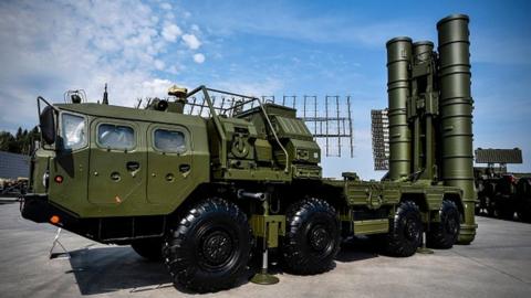 Russian-made S400 air defence system