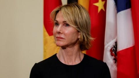 US ambassador Kelly Craft at the UN in New York (20 August 2020)
