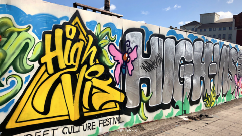 The High Vis Street Culture Festival takes place in Digbeth