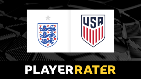 England v USA player rater graphic