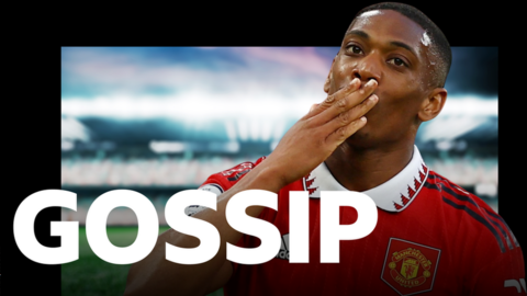 Anthony Martial and the ý Sport Gossip logo