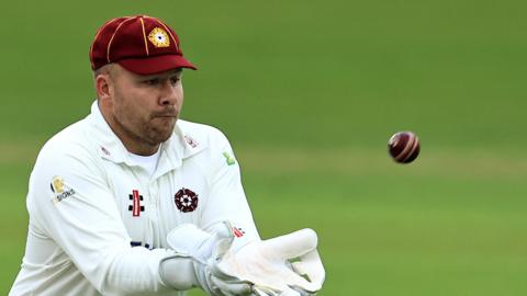 Adam Rossington in action for Northampton