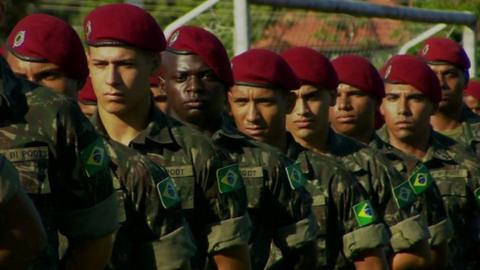 Soldiers in Brazil